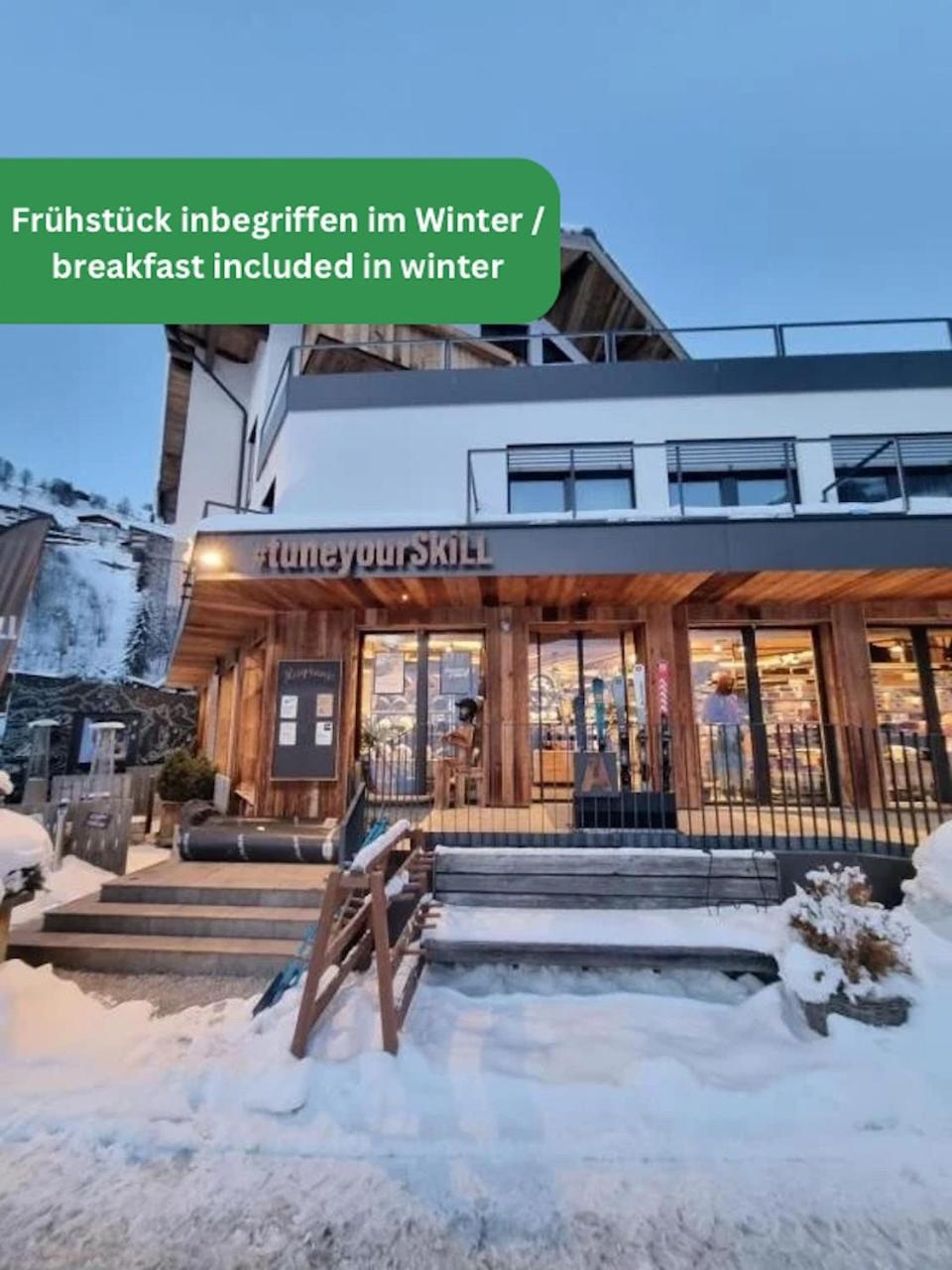 Skill Mountain Lodge - Ski Und Bike Hostel Im Sommer Mit Joker Card Saalbach-Hinterglemm Exterior photo